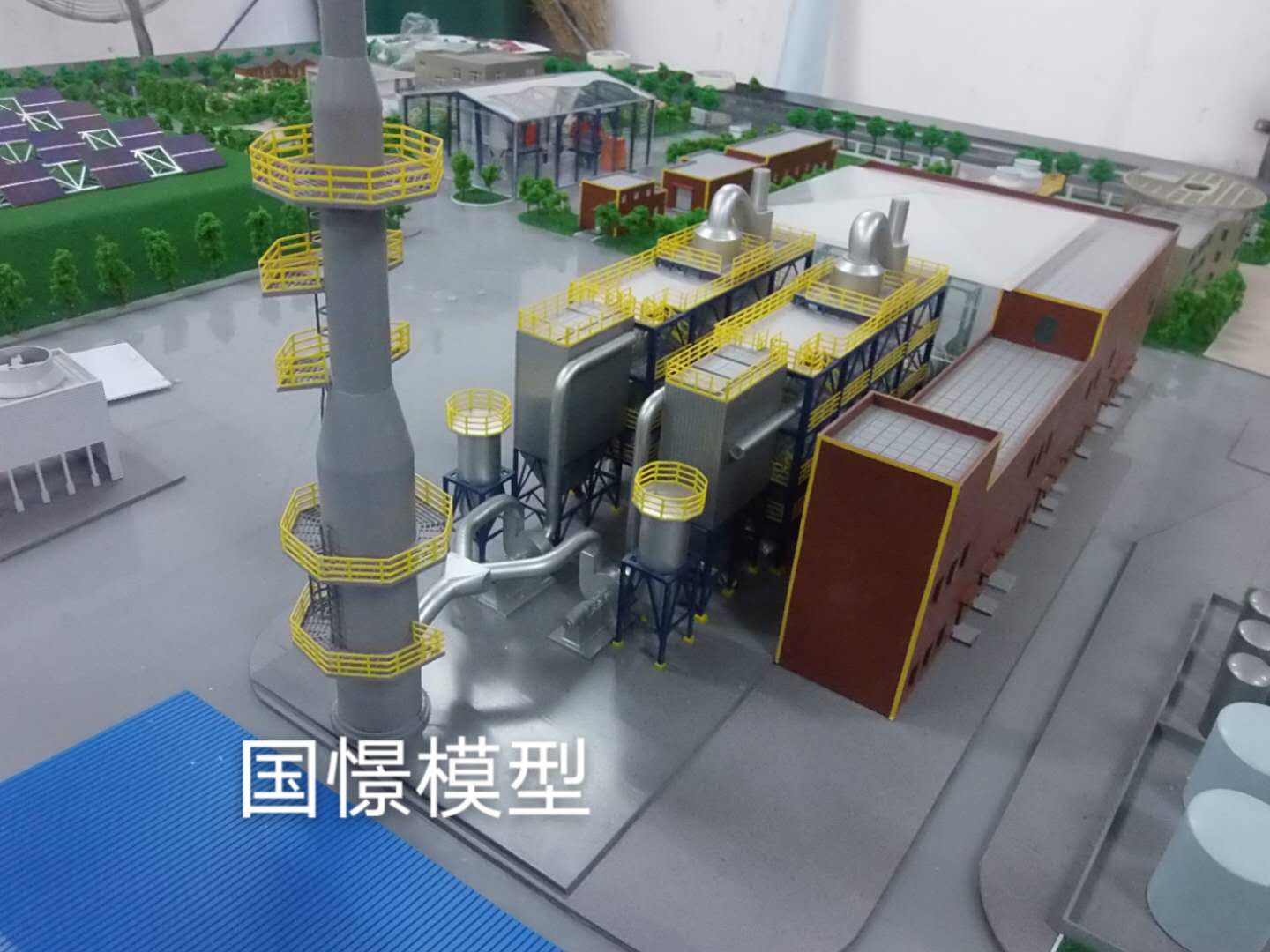 南岔县工业模型